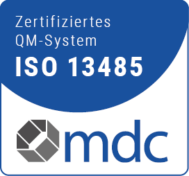 Certified QM System ISO 13485 MDC